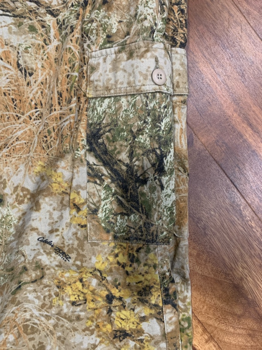Men’s Cabelas ZONZ Western Hunting Pants in Realtree-Style Print size 44  sku091 - Picture 3 of 7